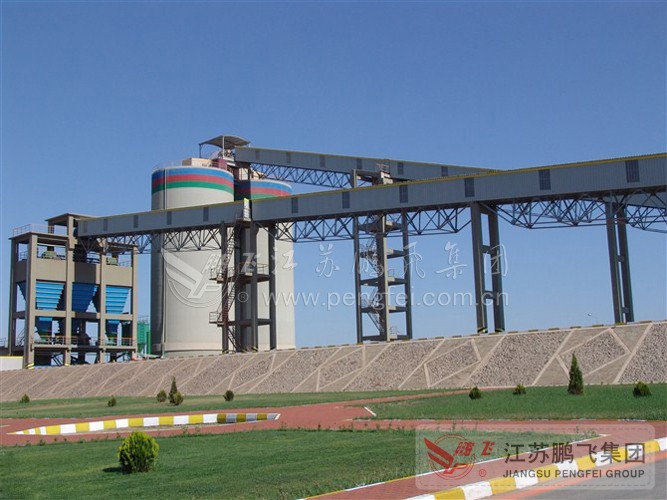 1000td rotary kiln cement production line