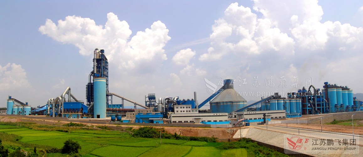 1500td rotary kiln cement production line