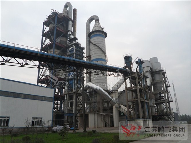 Nissan 2500 tons of cement production line technology and equipment